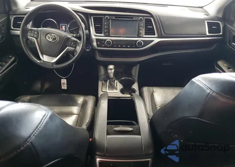 2014 Toyota Highlander Limited z USA, uszkodzony, nr VIN 5TDDKRFH5ES025123